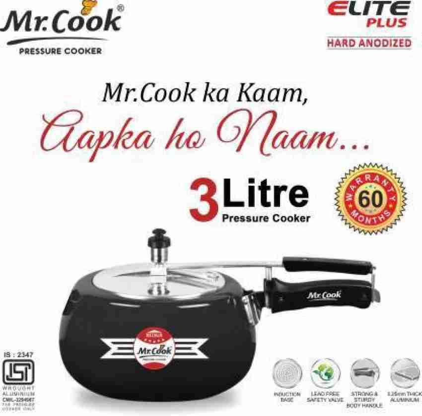 Mr.Cook by United 3 L Induction Bottom Pressure Cooker Price in