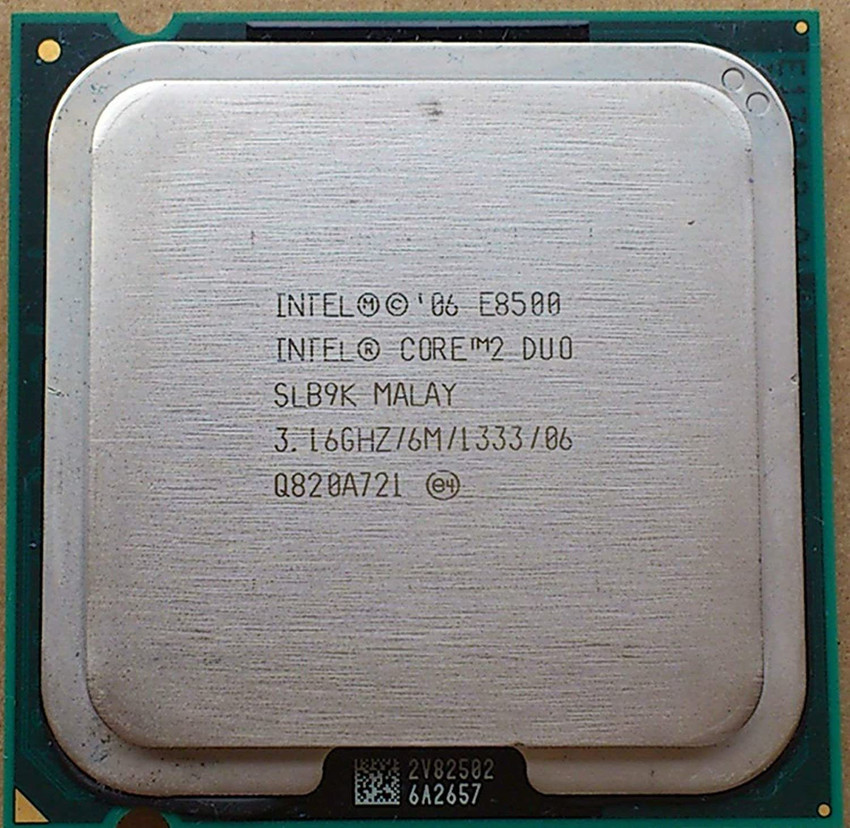 Intel processer core2duo 3.16 E8500 8500 GHz LGA 775 Socket