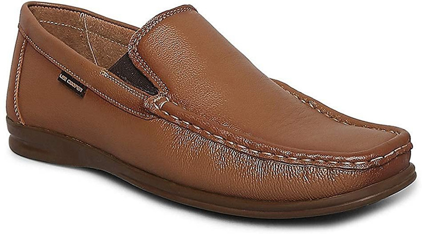 Lee cooper tan loafers shop