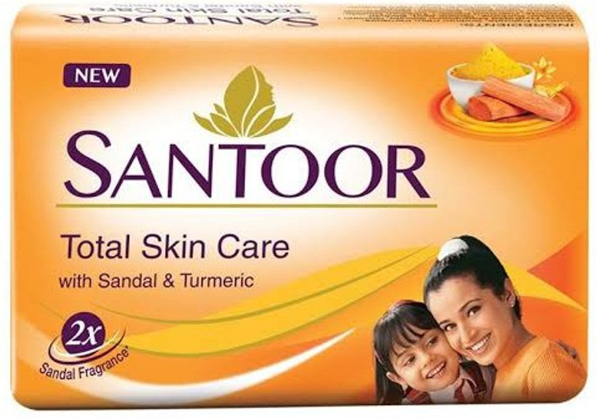 Santoor soap 4 hotsell pack