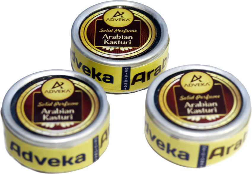 ADVEKA Arabian Kasturi Solid Perfume Floral Attar Blends mukhallat Floral Attar