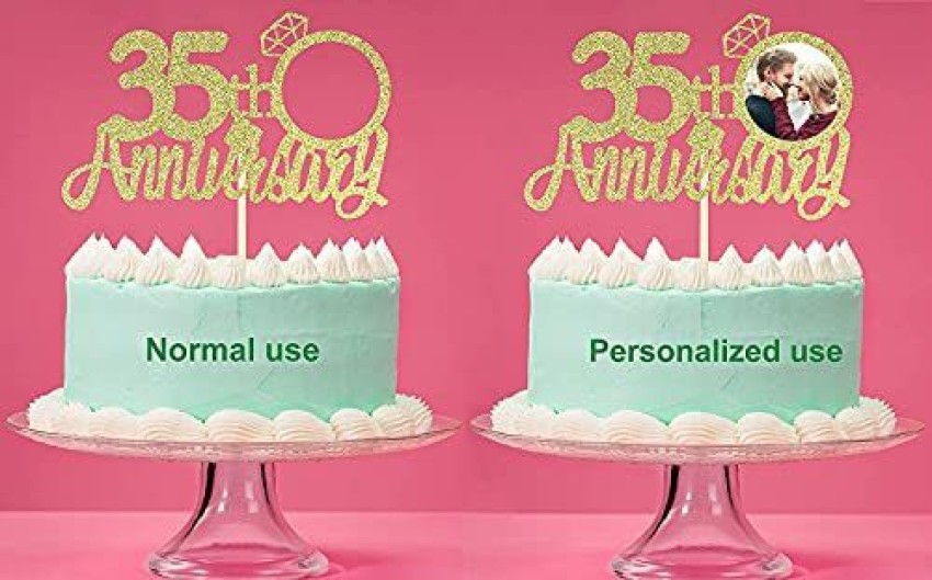 35th Anniversary Cake Topper We Still Do Wedding Anniversary Cake  Decoration | eBay