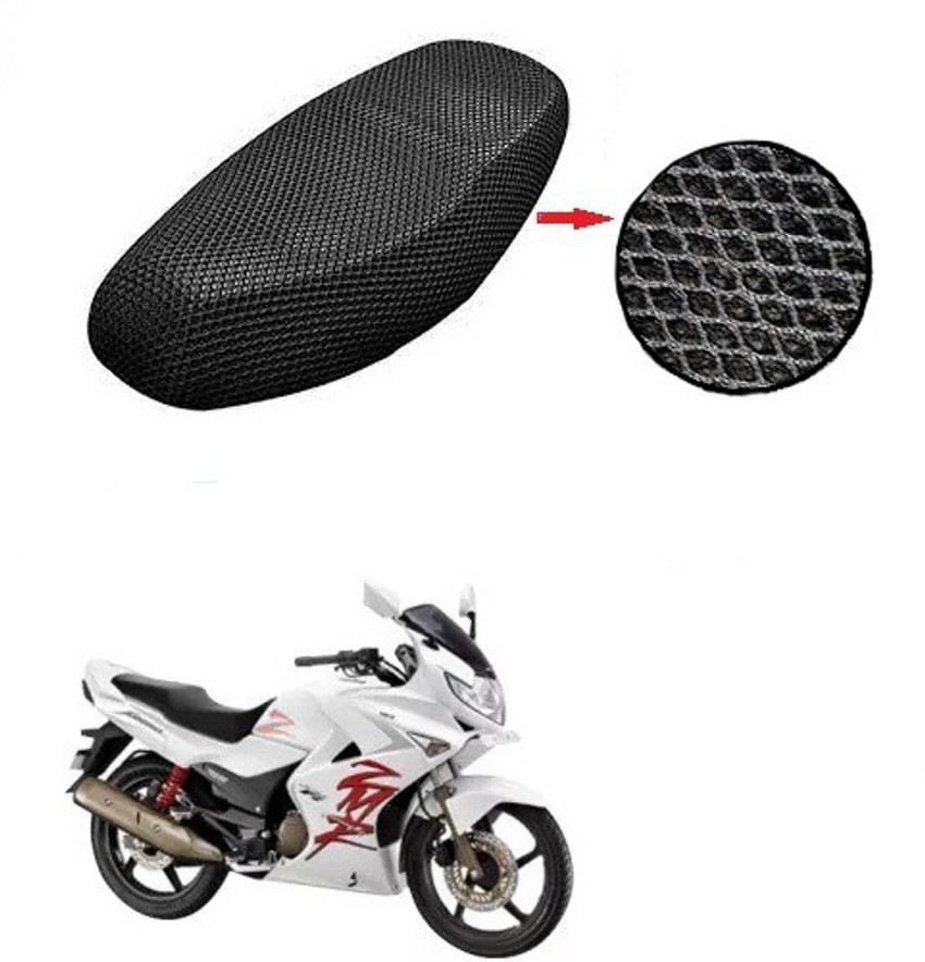 Zirxa BLSM MESH CVR A57 Single Bike Seat Cover For Hero Karizma ZMR Price in India Buy Zirxa BLSM MESH CVR A57 Single Bike Seat Cover For Hero Karizma ZMR online at Flipkart