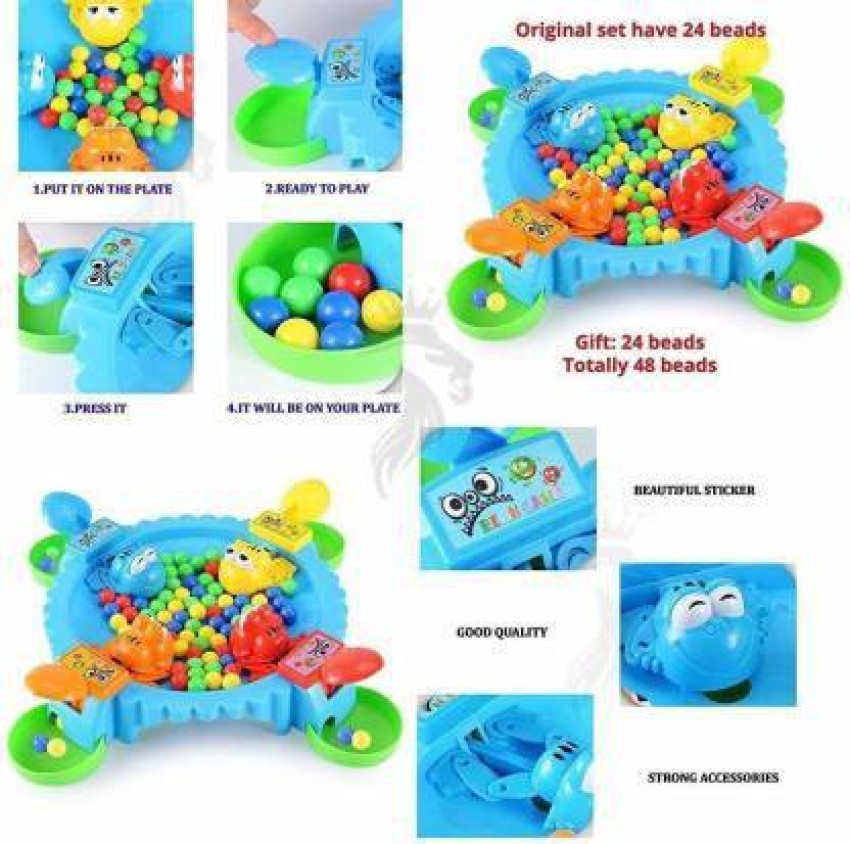 Frog Board Game Toy Kids Toys Fun Play Set Gift Hungry Frogs Gaming Toy