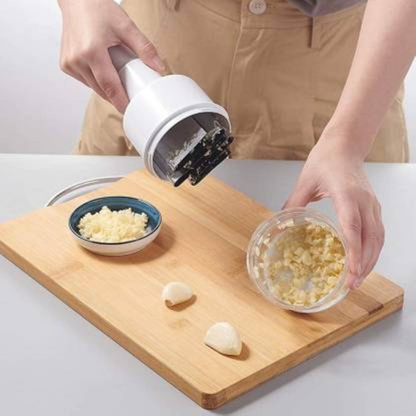 900ML Garlic Chopper Manual Rotate Vegetable Cutter Chopper Slicer