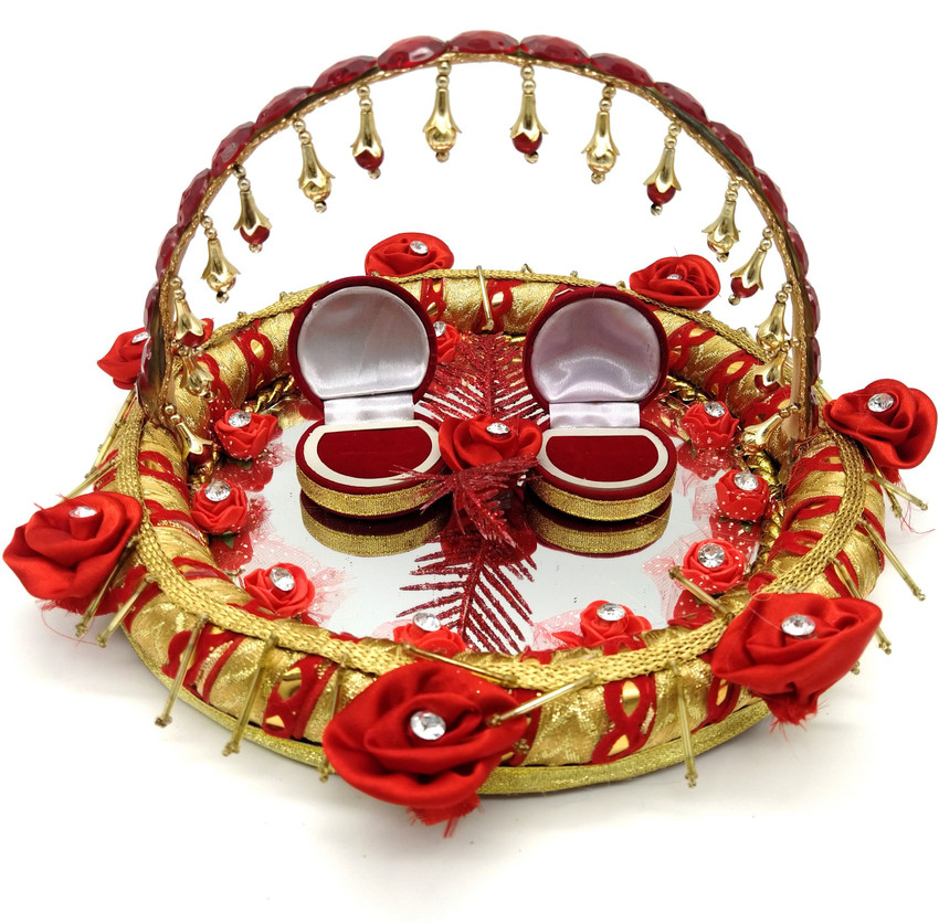 Decorative online ring holder