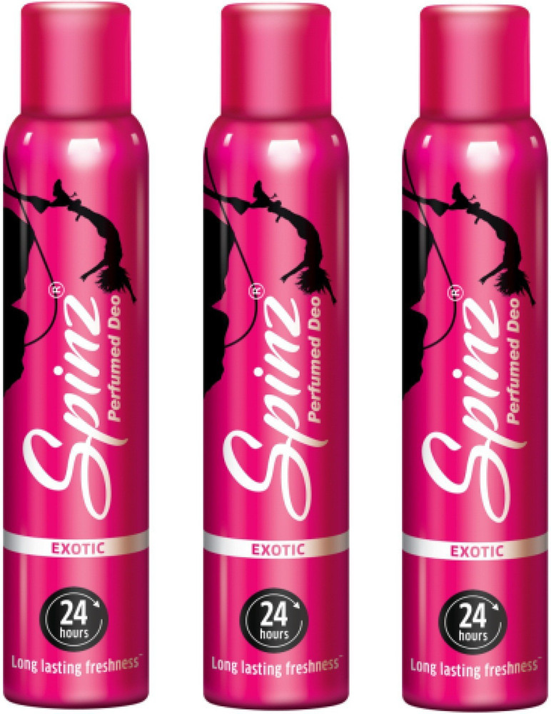 Spinz deo best sale pink