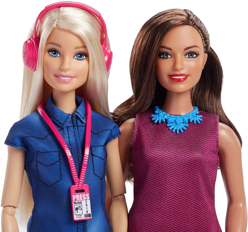 Barbie best sale tv set
