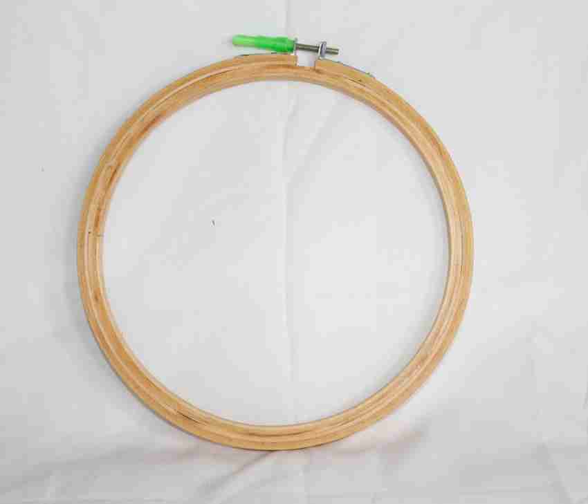 Dealx Wooden Embroidery Hoop Frame for Stitching and Embroidery