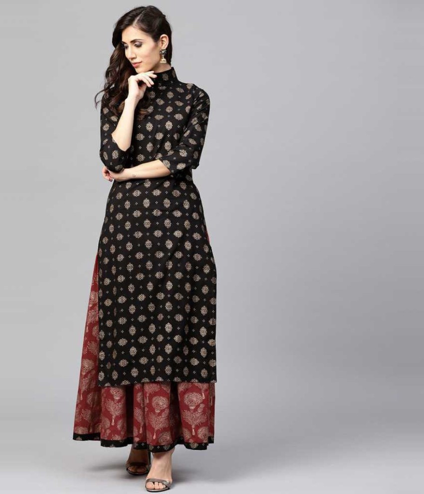 Kurti with skirt clearance flipkart