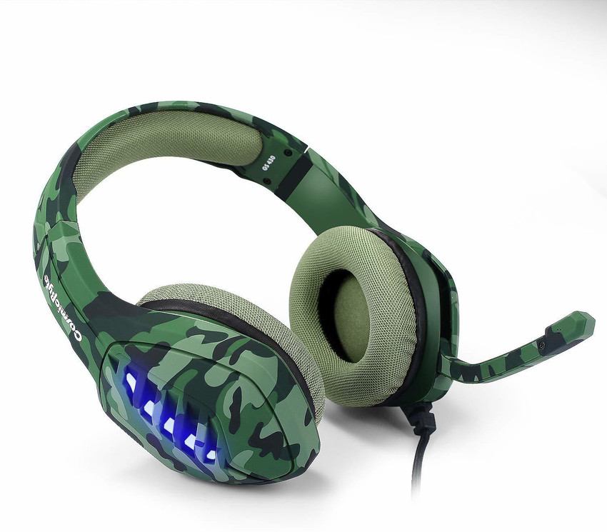 Cosmic Byte Cosmic Byte GS430 Gaming Headphone Camo Green 7Color