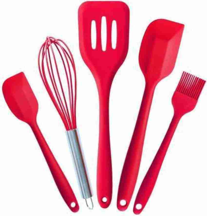 Silicone Spatula - 500f Heat Resistant Seamless Rubber Spatulas With  Stainless Steel Core Kitchen Utensils Non-stick For Cooking, Baking And  Mixing, S