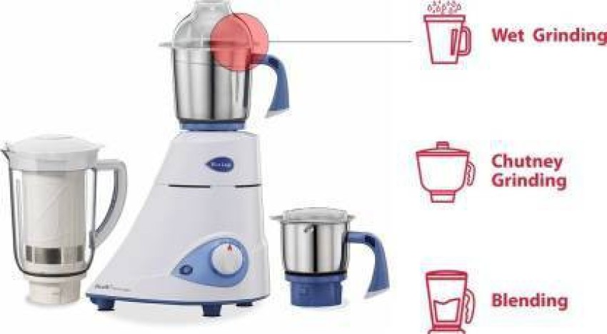 750 W Preethi Popular Mixer Grinder, For Wet & Dry Grinding