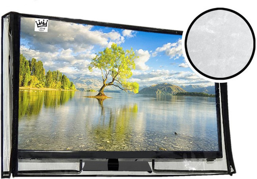 KingMatters transparent water dustproof cover for 55 inch LED LCD