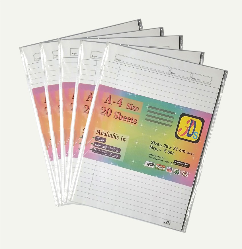 AA PAPER SIZE A4 70GSM - Paper Clip