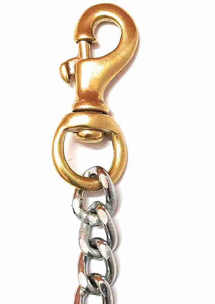 Brass top dog chain