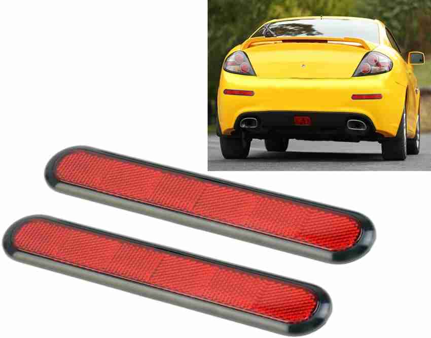 Rear outlet bumper sticker