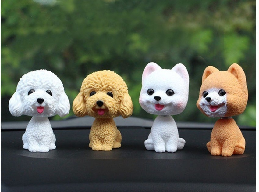 Car Decoration Dog, Dog Car Interior Ornaments Accessories, Cute