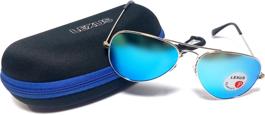 Buy lexus Aviator Sunglasses Blue For Men Women Online Best