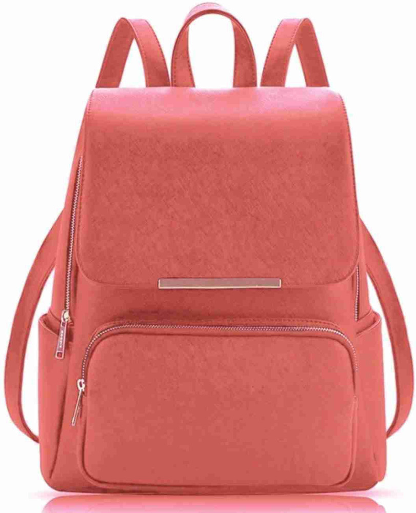 hilltrek Women BackPack With Beautiul Peach Color Casual Backpak SP 0290 Peach 10 L Backpack PEACH COLOR LIGHT PINK Price in India Flipkart