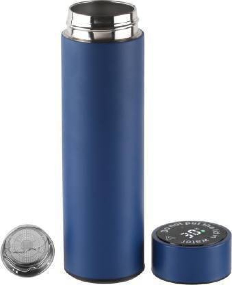 LED Temperature Display Smart Flask Water Bottle (BLU)