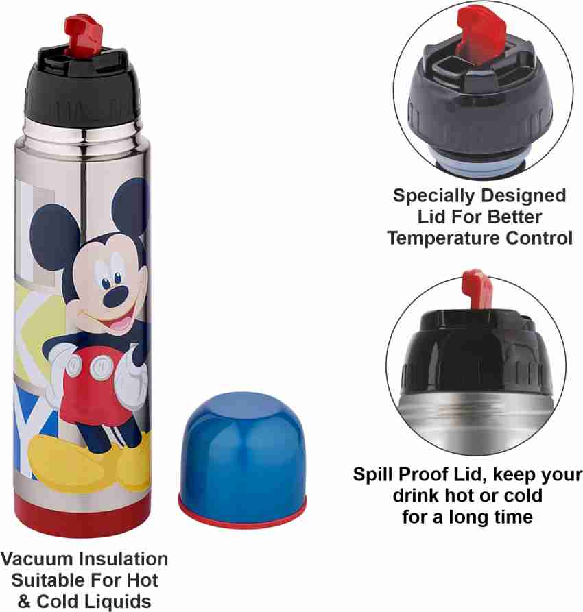 Disney Mickey Stainless Steel Drink Bottle 500ml Each