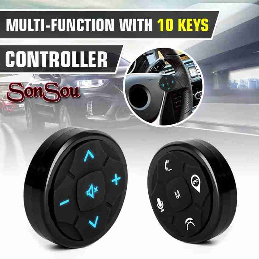 SONSOU v5.0 Car Bluetooth Device with Remote Control Price in
