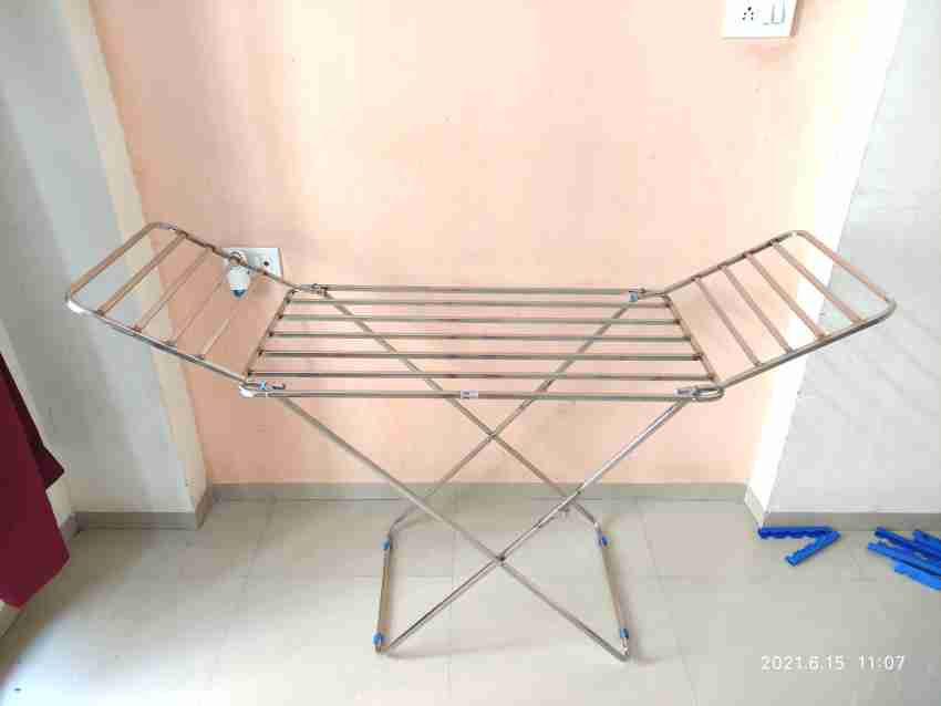 TNC Steel Floor Cloth Dryer Stand JUMBO-01 Price in India - Buy