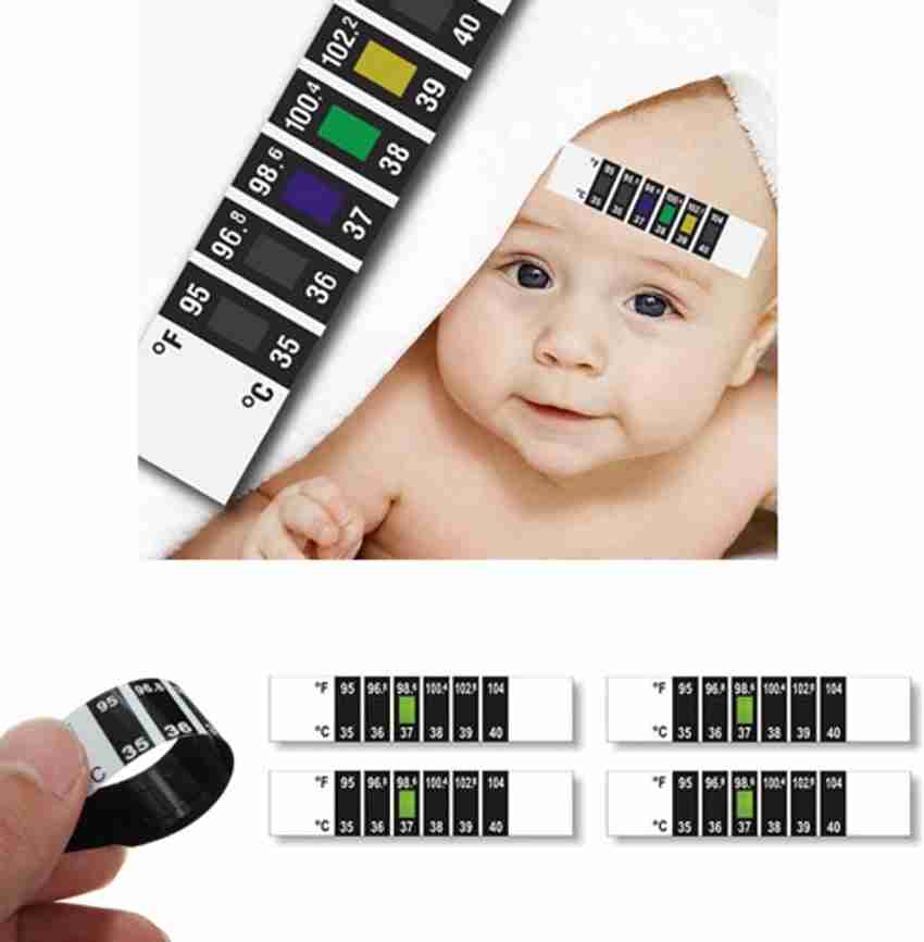 Thermometer strip store