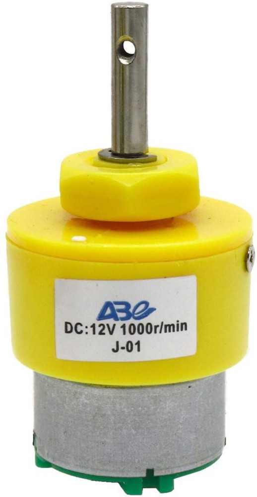 Buy DC Motor 12V with 300RPM Mini Gear Electric High Torque Online in India
