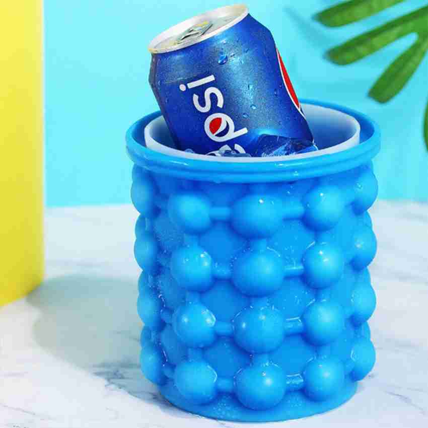 Ice Cube Maker Genie Silicone Ice bucket