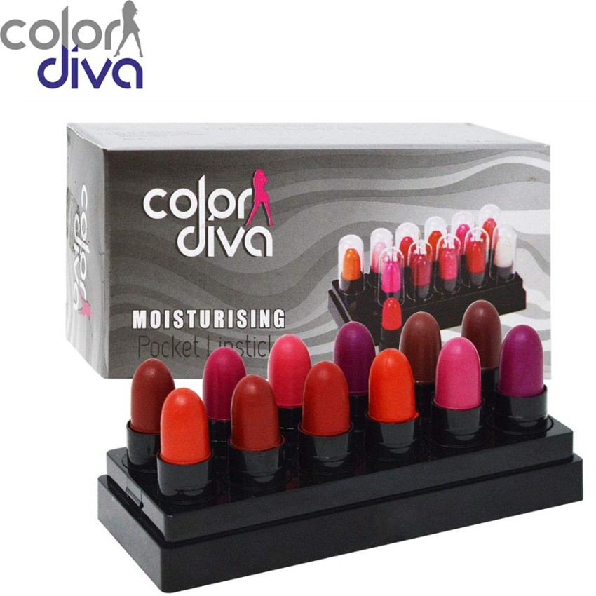 Color Diva Beauty Makeup Kit (Pack of 18) Price in India - Buy Color Diva  Beauty Makeup Kit (Pack of 18) online at
