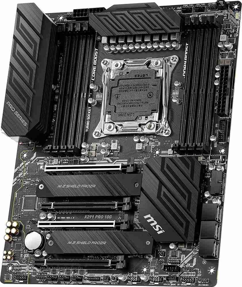 MSI マザーボード X299-S01 LGA2066 - PCパーツ