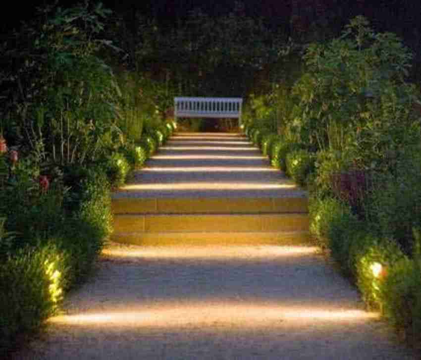 Outdoor laser store lights white