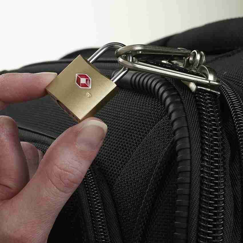 Luggage zipper lock on sale