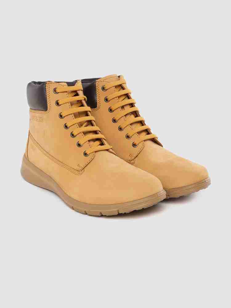 Woodland hot sale tan boots