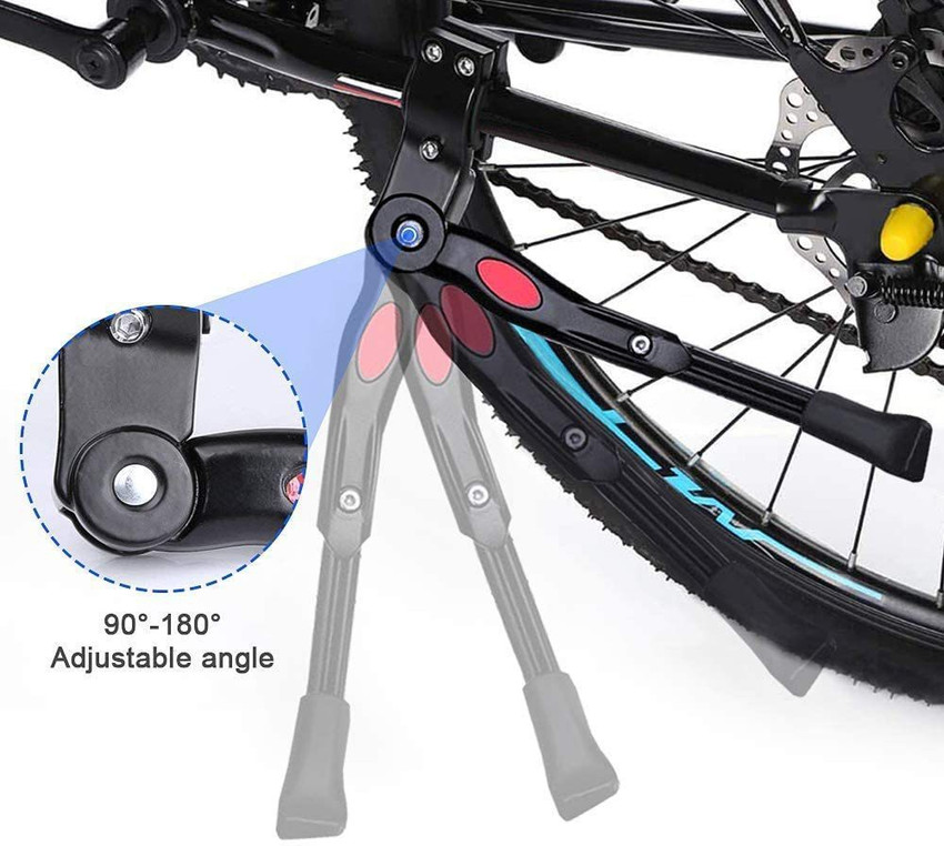 Leosportz Bike Kickstands Side Kickstand Bike Stand Adjustable