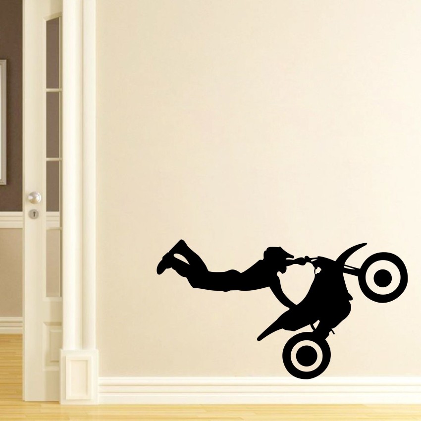 Bike best sale wall sticker