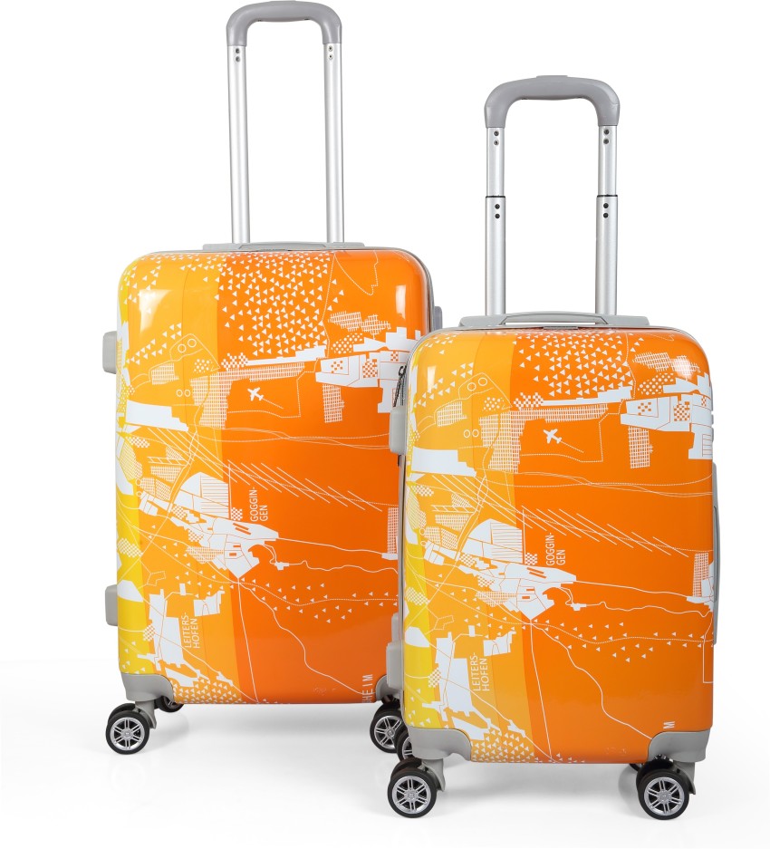 Buy POLO CLASS 3Pc Set Trolley Bag Luggage Suitcases 202428 inch with  2pc Vanity Bags  Orange Online at Best Prices in India  JioMart