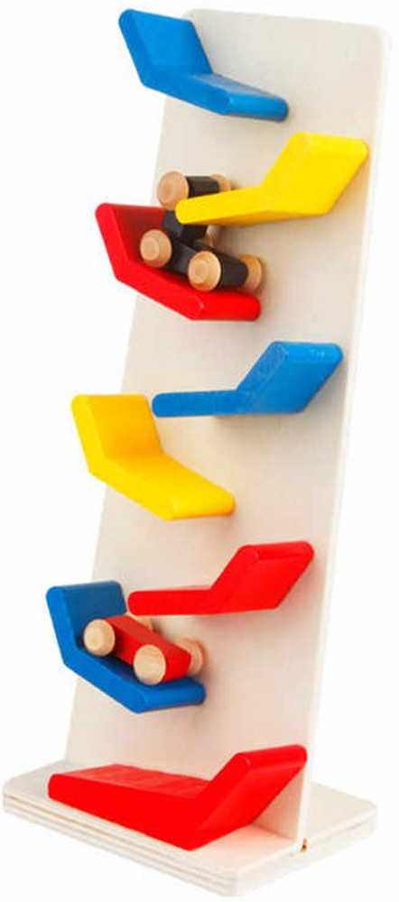 Wooden car drop toy sale