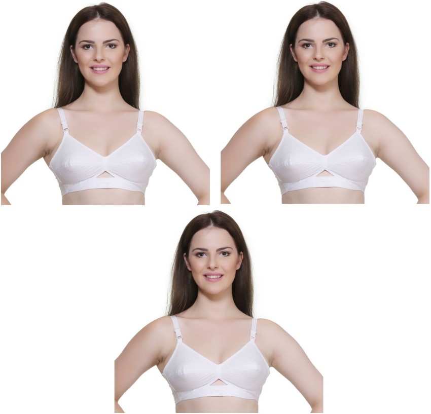 PRIME LOVE Women's cotton non padded full coverage Seamed t shirt bra for  ladies Everyday, Daily use, Dailywear