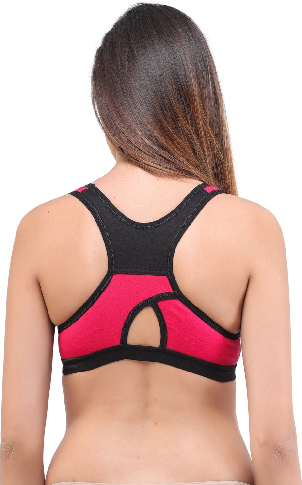 Womens Non Wired Non Padded Sports Bra