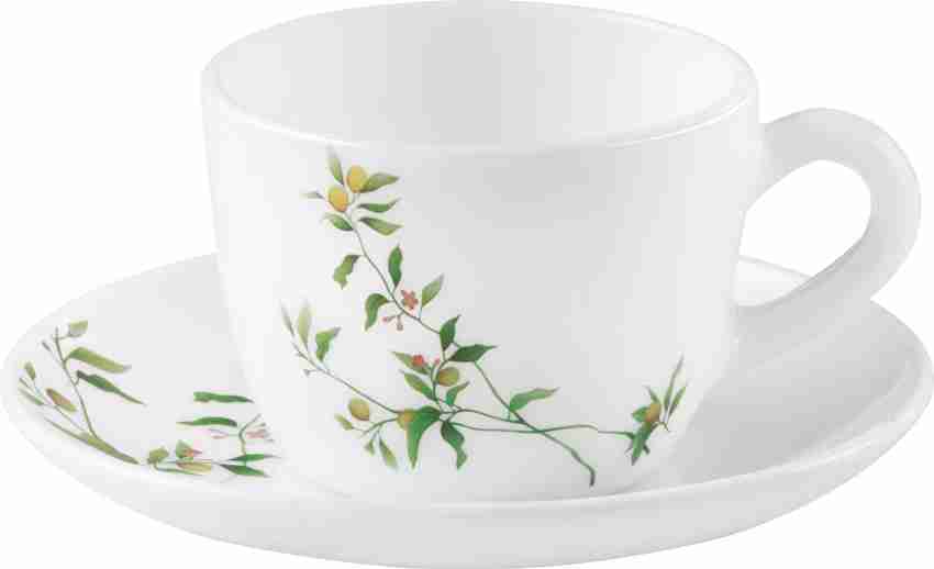 Buy LaOpala Chai/Tea Cup Set - Opalware, Lush Greens, Princess