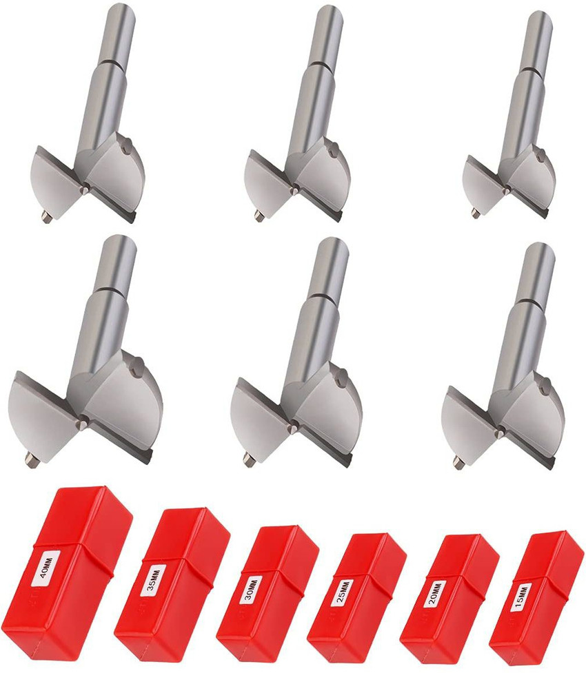 SHAFIRE 15 40mm Drill Bit Sets for Drill Machine Wood Hole Saw