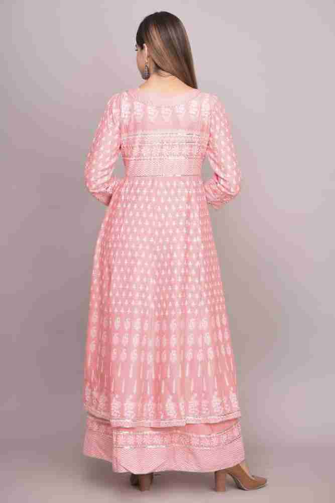 Flipkart double layer on sale kurtis