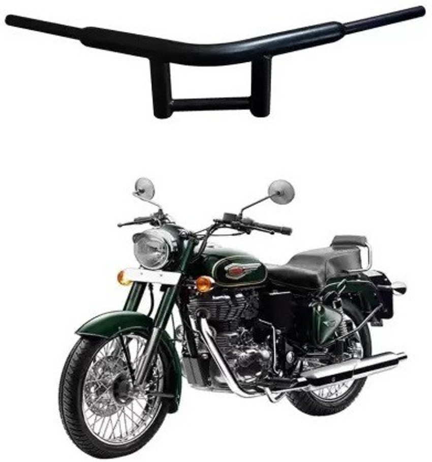 Bullkartzone Premium Quality Black Handle Bar For Royal Enfield