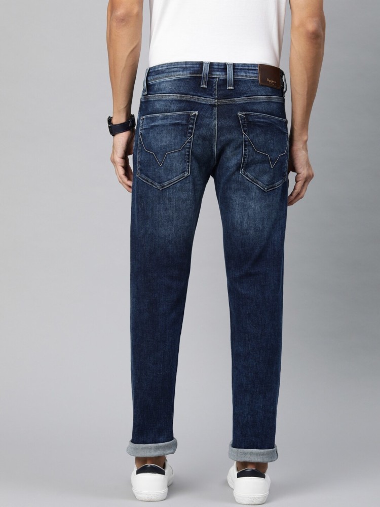 Pepe Jeans Slim Men Dark Pepe - Blue in Jeans at Prices Best Online Jeans Jeans Men Blue Buy Dark Slim India