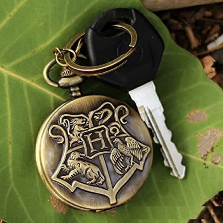 DALUCI Lancher Key Chain with 2 Key Rings Heavy Duty Car Brown Key