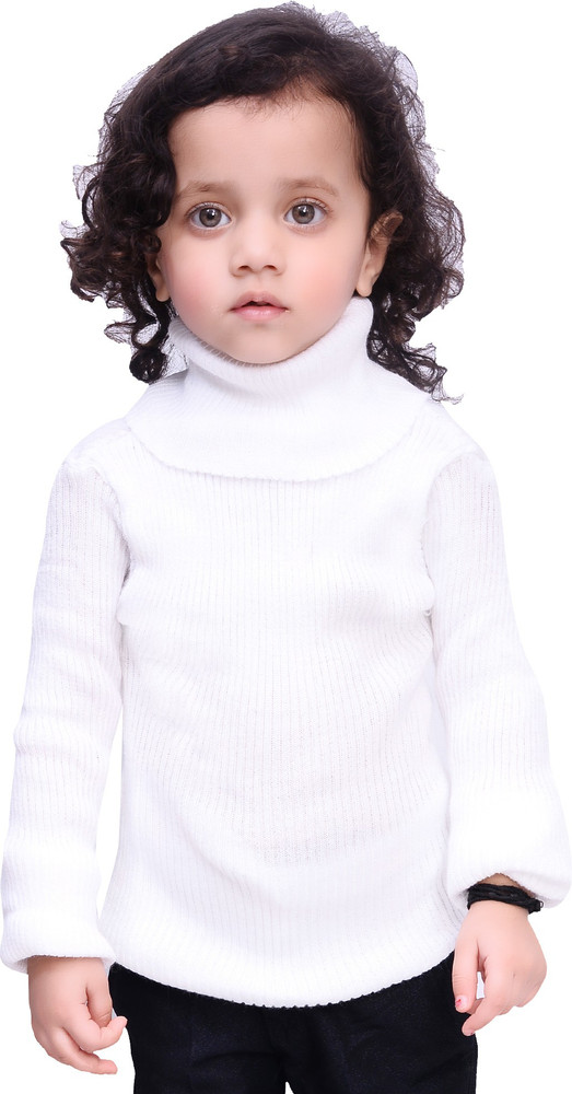 High neck sweater for kids discount