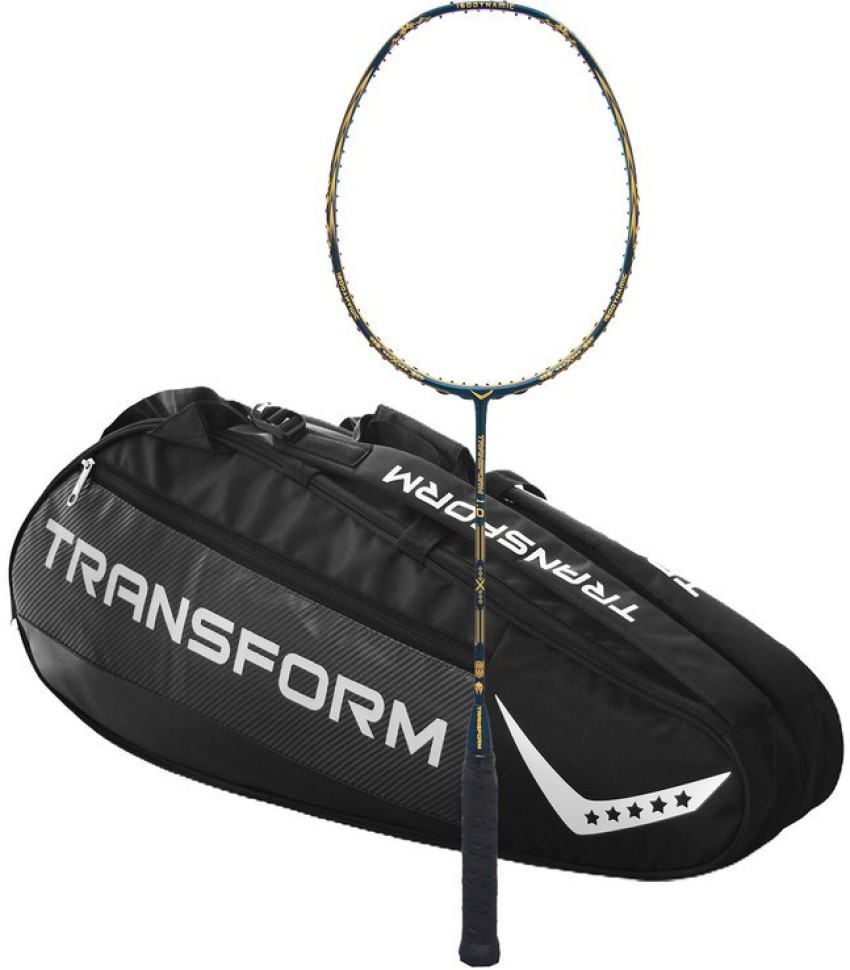 Transform 1.0 Double Zip Kitbag Badminton Racket Combo Kit Badminton Kit - Buy Transform 1.0 Double Zip Kitbag Badminton Racket Combo Kit Badminton Kit Online at Best Prices in India
